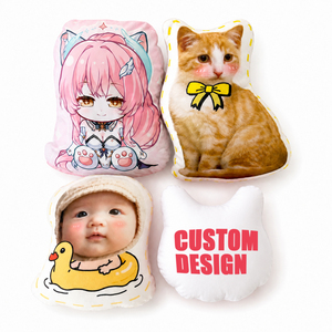 <strong>Custom</strong> Plush <strong>Pillow</strong> Personalized Cushion 70x70cm 28x28in Anime Home Hotel Use 100% Polyester Soft Eco-Friendly - Product Image 1