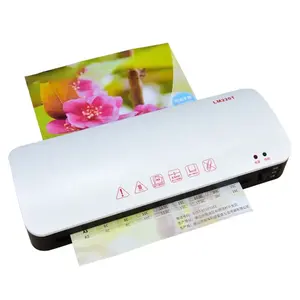 LM-220T Laminator foto A4 Laminator kantor maks untuk laminating film