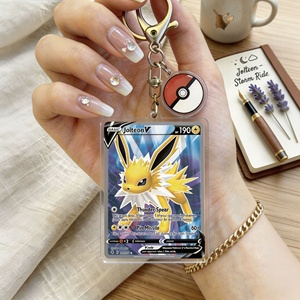 Llavero acrílico PTCG Pocket Elves en inglés, con diseños de <span class=keywords><strong>Charmander</strong></span> y Patito, colgante para bolso, regalo, varios diseños, venta al por mayor - Product Image 3