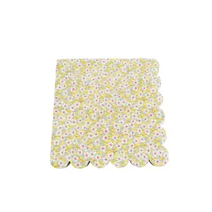 Good Quality Custom Design Printed Colorful Die Cut Paper Napkins