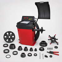 Machine d'équilibrage de pneus professionnelle, directement de l'usine, capacité maximale de 65 kg, équilibreuse de jantes pour moto et voiture avec affichage numérique