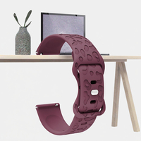 Bracelet de montre intelligente en silicone à motif patte de chat de luxe pour /Watch4/pro, respirant et confortable pour hommes et femmes