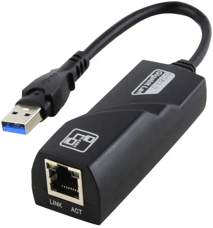 Bộ Chuyển Đổi USB 3.0 Sang Ethernet, Trình Điều Khiển Miễn Phí Mạng 10/100/1000 Mbps Bộ Chuyển Đổi Gigabit Ethernet Có Dây LAN Cho Win 10,Mac OS