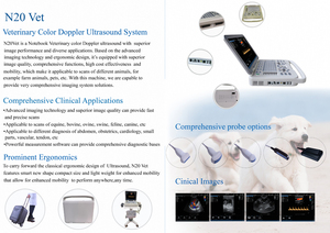 Appareil d'échographie Doppler couleur portable N20 de qualité supérieure pour cliniques vétérinaires, avec écran LED haute définition - Product Image 4