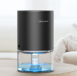 Mini <span class=keywords><strong>déshumidificateur</strong></span> électrique portable pour la maison et la voiture, réservoir <span class=keywords><strong>d</strong></span>'eau de 700 ml, technologie de condensation semi-conductrice, rechargeable, écran LED - Product Image 1