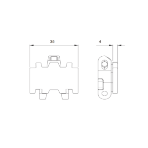 Durable MP CP 5 Plastic Plain Chain Conveyor New Polyoxymethylen (POM) Materials for Efficient <b>Transport</b> in Manufacturing Plants - Product Image 6