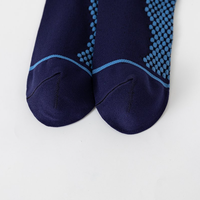 Chaussettes de sport professionnelles en tricot pour jeunes, hauteur genou, pour la course, le yoga, le cyclisme - Antidérapantes, compressives, respirantes, écologiques