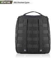 Sac de casque tactique, sac de rangement rembourré pour casque de moto, sac de casque Molle avec design anti-rayures