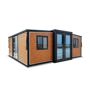 Villa de luxe préfabriquée de l'usine chinoise Maison de conteneur extensible moderne 3 1 pour le centre commercial Hôtel Panneau sandwich fabriqué à l'extérieur - Product Image 4