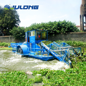 Barca automatica per la pulizia di giacinto d'acqua e alghe con sistema di controllo idraulico - Product Image 3