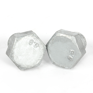 Boulon et écrou en acier au carbone, grade 8.8, galvanisé à chaud, boulon hexagonal à filetage complet GB <span class=keywords><strong>5783</strong></span> - Product Image 3