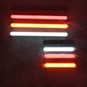 Barre lumineuse LED pour marchepied de voiture, feux de position latéraux, blanc, rouge, ambre, éclairage extérieur automobile - Product Image 1