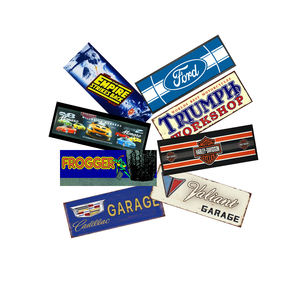 Metal işareti teneke motosiklet lisansları plaka dekor plak ev duvar dekorasyon Vintage mağara Bar Pub kulübü adam araba 40*15cm - Product Image 1