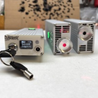 Encendedor Láser Portátil de 120W, Ajustable de 1-10m, Recargable, para Acampar al Aire Libre, con Panel de Pantalla Digital