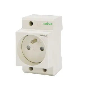 16A Residential French Electrical Socket Outlet