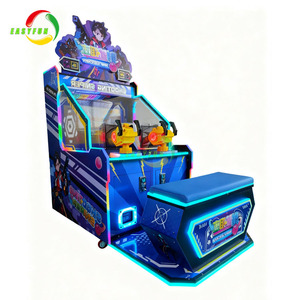 Nueva llegada Jugadores dobles Canje de boletos Operado por monedas Crazy Kids Indoor Ball Shooting Game Machine - Product Image 3