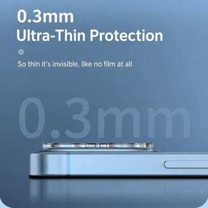 ฟิล์มกันรอยเลนส์กล้องแบบ 9H บางเฉียบ 3 มิติ สำหรับ iPhone 18 Pro Max ป้องกันรอยนิ้วมือ ผลิตตามสั่งจากโรงงาน - Product Image 4