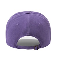Casquette de baseball unie à 6 panneaux avec logo personnalisé, 100 % coton, ajustable, style Dad Hat, toutes saisons, pour grandes têtes (23,5-25,5 po), calotte souple