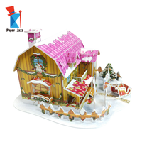 Puzzle 3D en papier Jazz pour enfants de 2 à 13 ans, jouet éducatif en papier avec moins de 50 pièces, certifié EN71