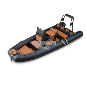Bateau semi-rigide gonflable Orca français de 580 cm en aluminium et Hypalon, 11 passagers, pour la pêche, le sport et les excursions, à vendre - Product Image 1
