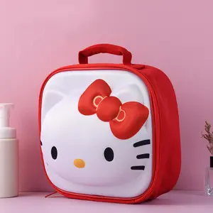 Hot-selling Cartoon Cosmetic Bag Novo Saco de Higiene Pessoal Portátil de Viagem Portátil de Grande Capacidade EVA Cosmetic Storage Bag Wholesale