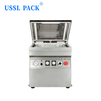 Machine à double barre DZ-400/2T facile à utiliser pour la conservation des aliments dans les supermarchés et les boucheries, scelleuse sous vide de comptoir commerciale