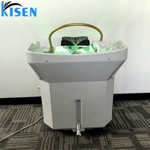 อ่างสระผมเคลื่อนที่ Kisen 2025 รุ่น Professional พร้อมระบบหมุนเวียนน้ำ สำหรับใช้ในบ้าน - Product Image 1