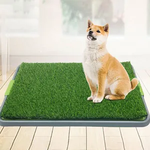 Training Indoor Simulated Lawn Mat For Pet Dogs And Puppies Portable Artificial Turf Trainer Toilet Mat Litter Box