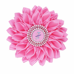 Nuovissimo arrivo <span class=keywords><strong>Jack</strong></span> e <span class=keywords><strong>Jill</strong></span> Of America ispiratore corpetto fatto a mano Pin rosa e blu tono jjjoa spilla di fiori da donna - Product Image 5