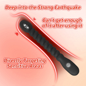 Vibrador con Cuentas, Tapón <span class=keywords><strong>Anal</strong></span> Femenino, Accesorio para Juegos de Rol - Product Image 2