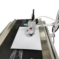 Tinten strahl karton codierer/Ablaufdatum Chargen code drucker auf Verpackungs maschine für konkave und konvexe Oberfläche
