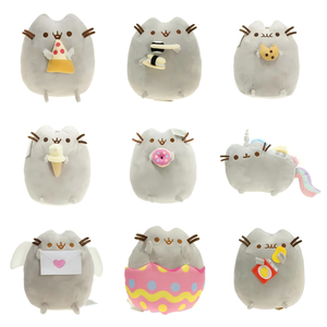 Şişman Kedi Süper Yumuşak Pamuk PP Pamuk Peluş Oyuncak - Özelleştirilebilir Gri Karikatür Doldurulmuş Hayvan Stres Giderici Bebek Cadılar Bayramı Festivali - Product Image 5