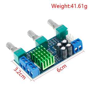 XH-M567 TPA3116D2双通道立体声大功率数字音频功放板80W * 2 - Product Image 2