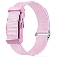 Bracelet Connecté Sans Écran, Notifier les Appels et Messages, Application Multilingue, Compatible Android et iOS, Recharge Magnétique, Enregistrement de la Durée de la Charge