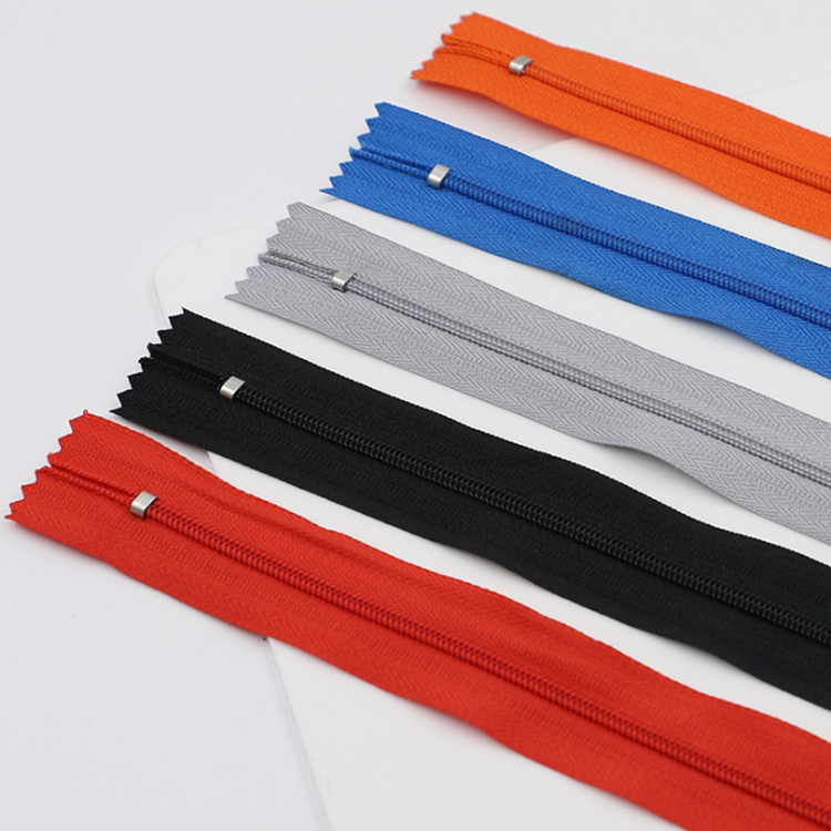 Высококачественная невидимая молния, нейлоновая невидимая молния, длинная цепочка невидимых молний, оптовая продажа