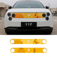 Panneau de calandre en ABS fluorescent Kachi pour NIO Firefly 2025 – Garniture de style à clipser sans démontage, accessoires sans démontage