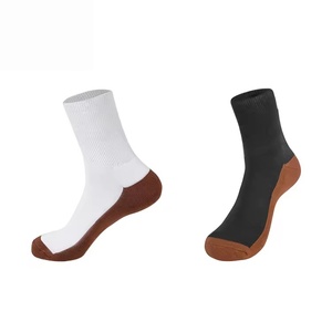 Calcetines de Bambú Personalizados, Transpirables, para Personas con Problemas Circulatorios, Calcetines de Media Pantorrilla para Diabéticos, Alta Calidad, Venta al Por Mayor - Product Image 1