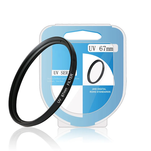 67mm UV Lens Filter Protect Wholesale for Dslr Camera UV Digital Filter Lens DSLR SLR Camera with Package Box