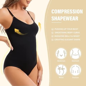 Women Slimming Shapewear Seamless Slimming Butt Lifter <strong>Full</strong> <strong>Body</strong> Shaper Smooth Out Bodysuit Open Crotch High Elastic <strong>Body</strong> <strong>Suits</strong> - Product Image 2