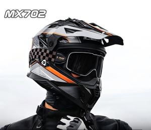 Nuevo Casco de Motocicleta <span class=keywords><strong>LS2</strong></span> con Certificación DOT, Doble Visor Antivaho, para Cross-Country, Rally, Todoterreno, MX702 - Product Image 4