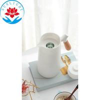 Ide produk baru harga pabrik 2024 1000ML termos kaca teko teh dengan penghangat