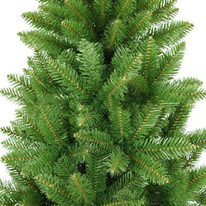 Sapin de Noël classique en pin et abriolac, 6 pieds, sapin de Noël artificiel mince - Product Image 5