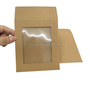 Eco Friendly Gift <strong>Envelope</strong> Seed Packet <strong>Mini</strong> Kraft 200gsm Wallet Style <strong>Envelopes</strong> Adhesive Tape Matte/Glossy Lamination Custom - Product Image 4