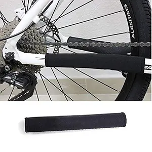 自行车护理链张贴防护自行车车架链条保护链保护罩垫自行车配件