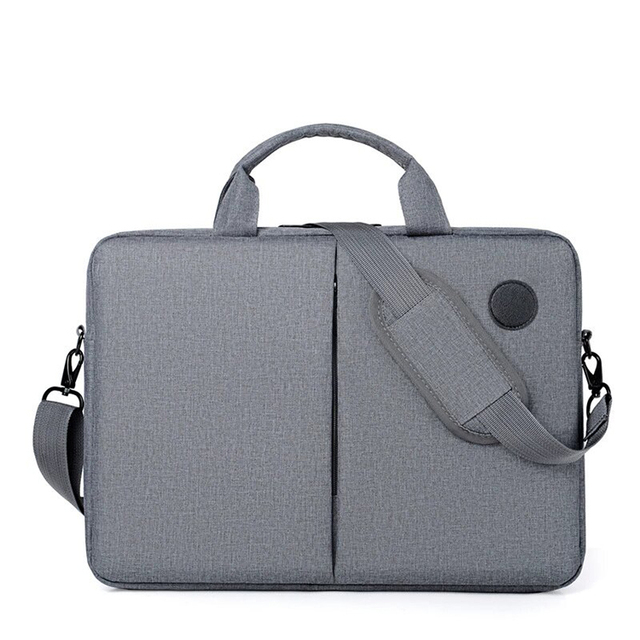 Factory Hot Sale Leisure Business 15.6" Laptop Bag Lightweight Waterproof Luxury Polyester Travel Laptop Messenger Bag