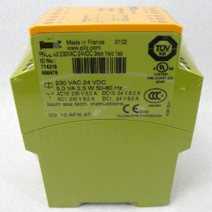 รีเลย์นิรภัย 774318 X3 230vac 24vdc 3n/o 1n/c 1so ใหม่ จัดส่งโดย FedEx หรือ DHL ตัวควบคุม PLC ระบบอัตโนมัติอุตสาหกรรม PLC PAC และ - Product Image 1
