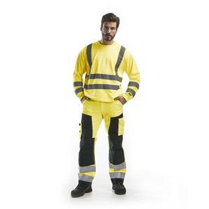 BLAKLADER - 156618113399D124 Pantalón Hi-Vis sin bolsillos para uñas Amarillo/Negro-EAN 7330509413364 ROPA DE TRABAJO DE LA HI-VIS - Product Image 3