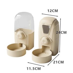 Distributeur d'eau automatique de grande capacité pour animaux de compagnie Cage suspendue en plastique sans BPA montée recharge automatique anti-déversement facile à nettoyer - Product Image 3