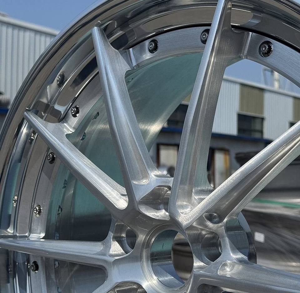19 20 21 22Inch Forged Racing Car Wheel 5x112 2-Piece Wheel Style ...