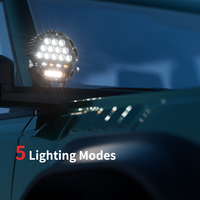 Ferei Nueva Luz de Conducción LED Súper Brillante, Temperatura de Color Dual, Resistente al Agua IPX8, Interruptor Remoto Inalámbrico, 56000 Lúmenes, Universal